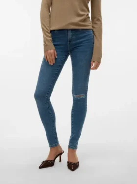 Jeans skinny taille mi-haute VMTanya