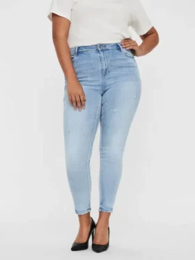 Jeans slim taille haute Vmphia
