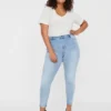 Jeans slim taille haute Vmphia