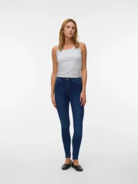 Jeans slim taille haute VMSophia
