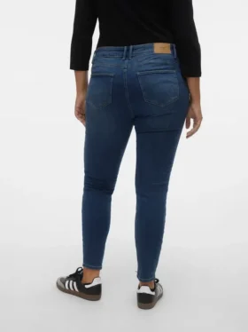 Jeans slim taille mi-haute Vmcsela