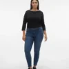 Jeans slim taille mi-haute Vmcsela