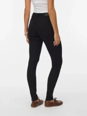Jeans slim taille mi-haute Vmjune