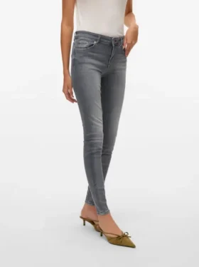 Jeans slim taille mi-haute Vmlux