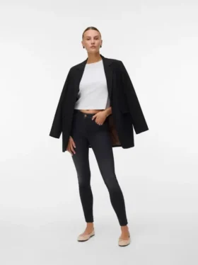 Jeans slim taille mi-haute Vmlux