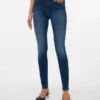 Jeans slim taille mi-haute Vmlux