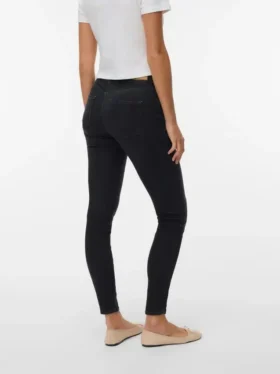Jeans slim taille mi-haute Vmlux