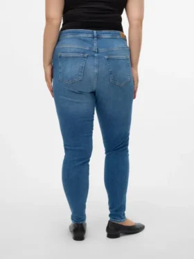 Jeans slim taille mi-haute Vmlux