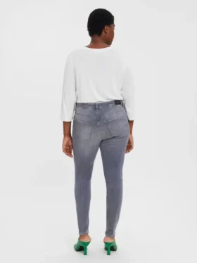 Jeans slim taille mi-haute Vmlux