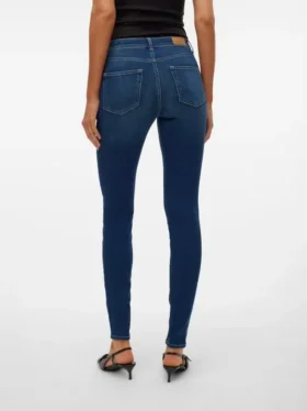 Jeans slim taille mi-haute Vmlux