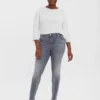 Jeans slim taille mi-haute Vmlux