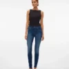 Jeans slim taille mi-haute Vmlux