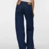 Jeans Snrancy à taille basse et coupe large