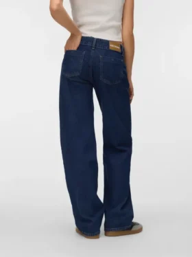 Jeans Snrancy à taille basse et coupe large