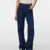 Jeans Snrancy à taille basse et coupe large