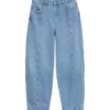 Jeans Snrancy taille haute coupe évasée