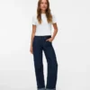 Jeans Snrancy à taille mi-haute et coupe large