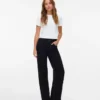 Jeans Snrancy à taille mi-haute et coupe large