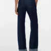 Jeans Snrancy à taille mi-haute et coupe large