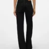 Jeans Snrancy à taille mi-haute et coupe large