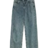 Jeans Snrancy à taille mi-haute et coupe large