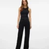 Jeans Snrancy à taille mi-haute et coupe large
