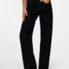 Jeans Snrancy à taille mi-haute et coupe large