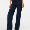 Jeans Snrancy à taille mi-haute et coupe large