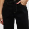 Jeans Snrancy à taille mi-haute et coupe large