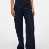 Jeans Snrancy à taille mi-haute et coupe large