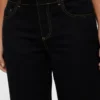 Jeans Snrancy à taille mi-haute et coupe large