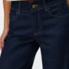 Jeans Snrancy à taille mi-haute et coupe large