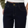 Jeans Snrancy à taille mi-haute et coupe évasée