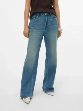 Jeans taille basse coupe droite Vmtokey