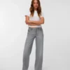 Jeans taille basse à coupe large Vmfaye