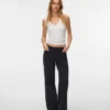 Jeans taille basse à coupe large Vmfaye