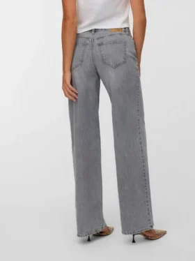 Jeans taille basse à coupe large Vmfaye