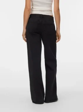 Jeans taille basse à coupe large Vmfaye