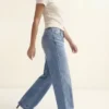 Jeans taille basse coupe large Vmhallie