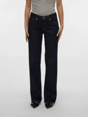 Jeans taille basse à coupe large Vmvanessa