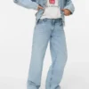 Jeans taille basse à coupe large Vmvanessa