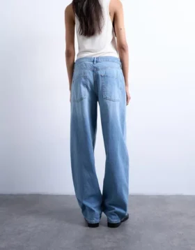 Jeans taille basse et coupe ample Tslowrie
