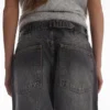 Jeans taille basse à jambes larges Topshop