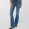 Jeans taille basse évasé Vmcamille