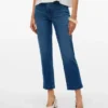 Jeans taille haute Awalice, coupe « Mom Fit »
