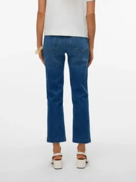 Jeans taille haute Awalice, coupe « Mom Fit »