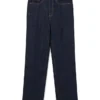 Jeans taille haute Awalice, coupe « Mom Fit »
