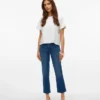 Jeans taille haute Awalice, coupe « Mom Fit »