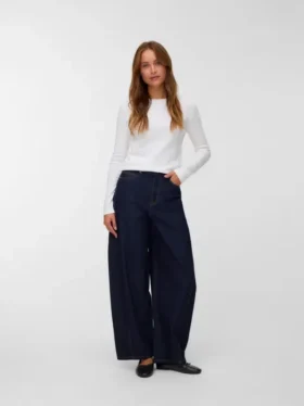 Jeans taille haute coupe ample Vmkaitlin