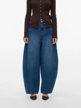 Jeans taille haute coupe ample Vmkaitlin